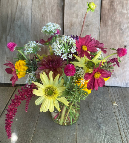 Fall Flower CSA gift package